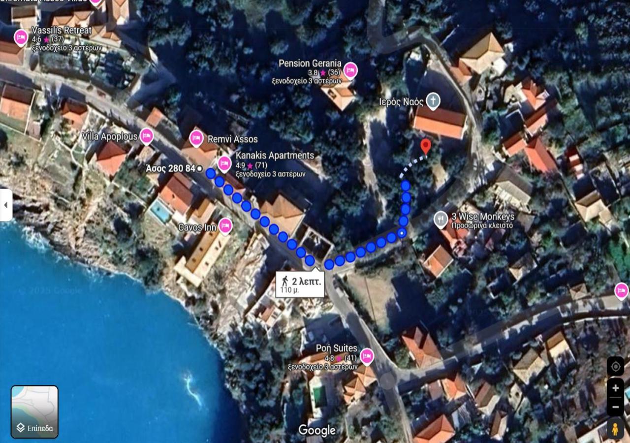 Remvi Apartments Assos Asos Bagian luar foto